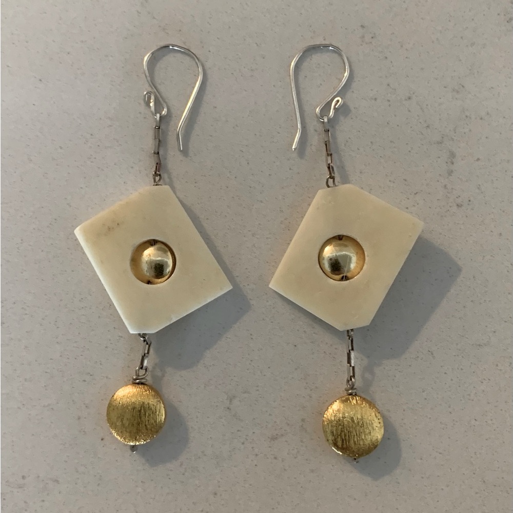 Artist Made Sterling Silver Earrings
